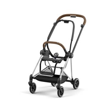 Cybex® Mios 3 Chassis stelaż wózka | Chrome (brązowa rączka)