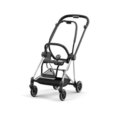 Cybex® Platinum Mios 3.0 Chassis stelaż wózka | Chrome (czarna rączka)