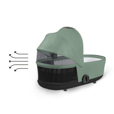 Cybex® Platinum Mios 3.0 Lux Carry Cot gondola | Leaf Green