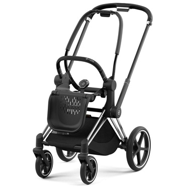 Cybex® Priam 4 Chassis stelaż wózka | Chrome (black handle)