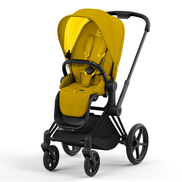 Cybex® Priam 4 wózek spacerowy | Mustard Yellow + Matt Black