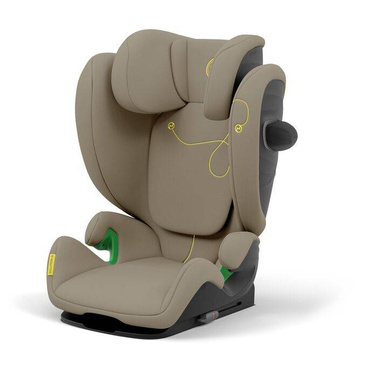 Cybex® Solution G i-Fix fotelik samochodowy 15-36 kg | Seashell Beige 