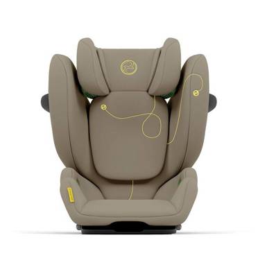 Cybex® Solution G i-Fix fotelik samochodowy 15-36 kg | Seashell Beige 