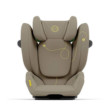 Cybex® Solution G i-Fix fotelik samochodowy 15-36 kg | Seashell Beige 