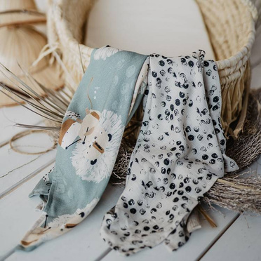 La Millou | 2Pack Pieluszka 100% Bamboo Muślin | Pretty Barbara | Pretty Floral 