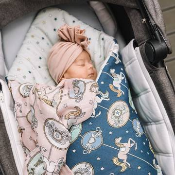 La Millou | 2Pack Pieluszka 100% Bamboo Muślin | Pretty Barbara | Pretty Floral 