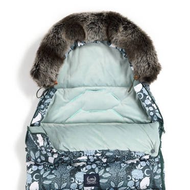 La Millou | Aspen | Winterproof Stroller Bag | Combo | Modułowy Śpiworek Zimowy | It's A Magic | Smoke Mint