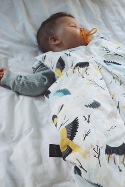 La Millou | Sleeping Bag | Śpiworek do Spania | "M" 9-18 m | Pretty Barbara | Pretty Floral  