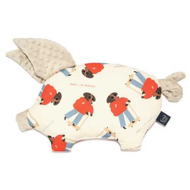 La Millou | Sleepy Pig | Płaska Podusia Niemowlęca | Famous Carla | Sand