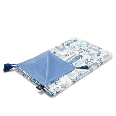 La millou | kocyk light przedszkolaka | Route 66 colour dove blue 