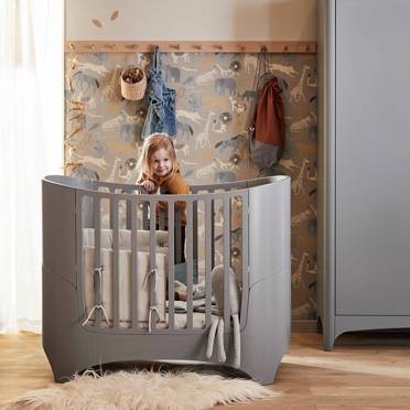 Leander Classic™ Baby Cot łóżeczko niemowlęce 0-3 lata | Grey