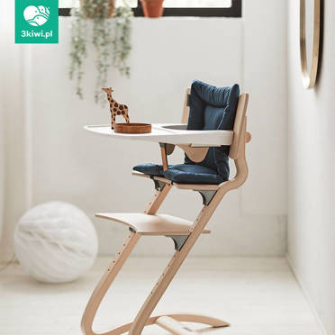 Leander Classic™ High Chair zestaw 3w1, krzesełko + pałąk + tacka | Walnut