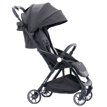 Leclerc Baby Magicfold™ Plus, samoskładający się lekki wózek spacerowy | Black