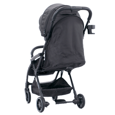 Leclerc Baby Magicfold™ Plus, samoskładający się lekki wózek spacerowy | Black - ekspozycja 