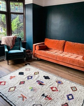 Lorena Canals® ręcznie tkany dywan ze 100% bawełny 140 x 200 cm | Naador