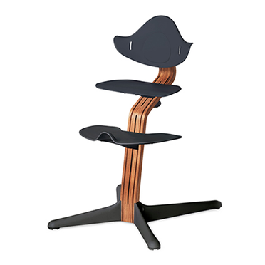 Nomi by Evomove® krzesełko ergonomiczne | Anthracite + Oiled Oak