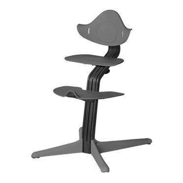 Nomi by Evomove® krzesełko ergonomiczne | Grey + Blackstained Oak