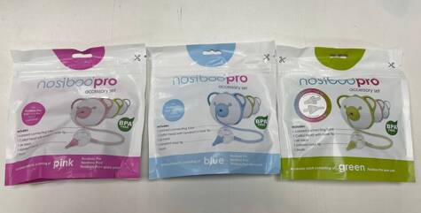 Nosiboo® Pro/Pro2 zestaw akcesoriów | Pink (nowa wersja 2024 r.)