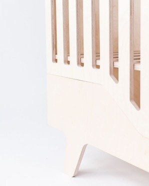 Nuki | Dream Crib | Łóżeczko Modułowe | 140x70 | Grey