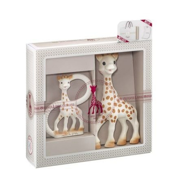 SOPHIE LA GIRAFE | ŻYRAFKA SOPHIE | ZESTAW NARODZINOWY | 2 GRYZAKI