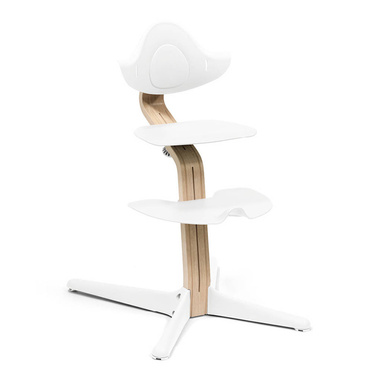 Stokke® Nomi® krzesełko ergonomiczne Natural White Oak + White