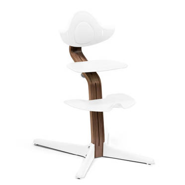 Stokke® Nomi® krzesełko ergonomiczne | Walnut + White