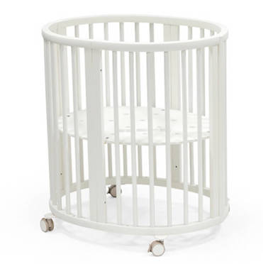 Stokke® Sleepi™ Mini V3 owalne łóżeczko niemowlęce | White