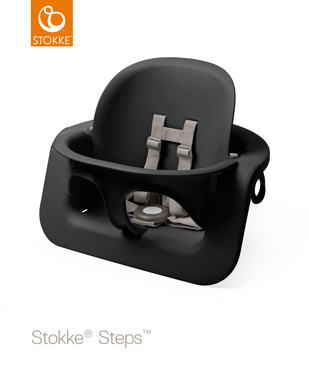 Stokke® Steps™ Baby Set zestaw niemowlęcy | Black