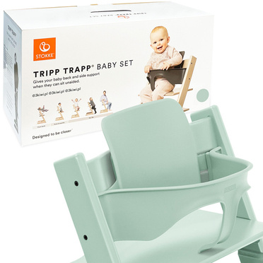 Stokke® Tripp Trapp® Baby Set zestaw niemowlęcy | Soft Mint