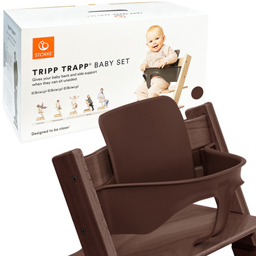 Stokke® Tripp Trapp® Baby Set zestaw niemowlęcy | Walnut Brown