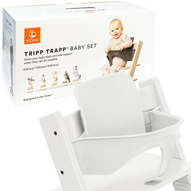 Stokke® Tripp Trapp® Baby Set zestaw niemowlęcy | White