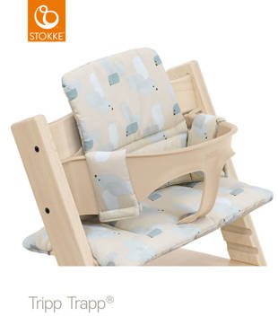 Stokke® Tripp Trapp® Classic Cushion poduszka | Birds Blue