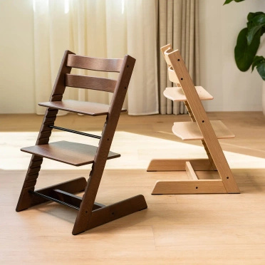 Stokke® Tripp Trapp® drewniane krzesełko dla dziecka | Exclusive Oak Brown (dąb)