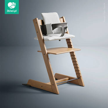 Stokke® Tripp Trapp® krzesełko + leżaczek niemowlęcy Newborn Set | Oak Brown