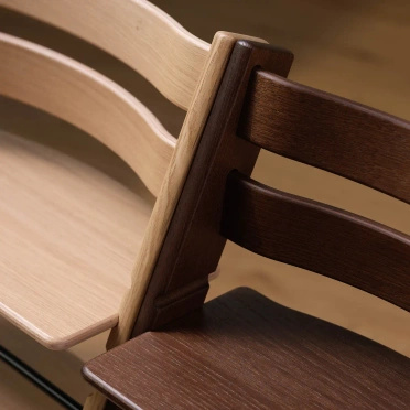 Stokke® Tripp Trapp® krzesełko + leżaczek niemowlęcy Newborn Set | Oak Brown