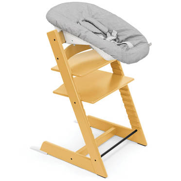 Stokke® Tripp Trapp® krzesełko + leżaczek niemowlęcy Newborn Set | Sunflower Yellow