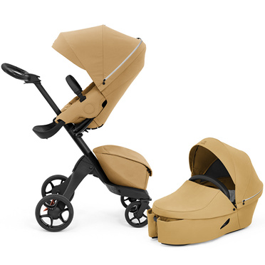 Stokke® Xplory® X wózek głęboko-spacerowy, zestaw 2w1 | Golden Yellow