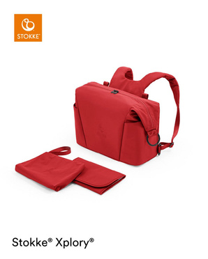 Stokke | Xplory X Changing Bag | Torba Pielęgnacyjna | Ruby Red