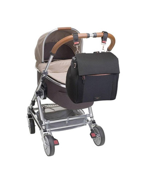 Storksak® St.James plecak–torba pielęgnacyjna | Scuba Black