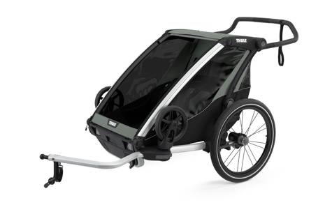 Thule® Chariot Lite 2 wielofunkcyjna przyczepka rowerowa | Agave 