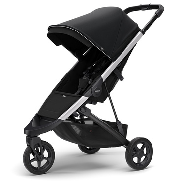 Thule | Spring | Lekki Wózek Spacerowy | Aluminium + Midnight Black 