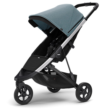 Thule | Spring | Lekki Wózek Spacerowy | Aluminium + Teal Melange