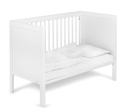 Troll Nursery® Lukas łóżeczko dziecięce 120 x 60 cm | White