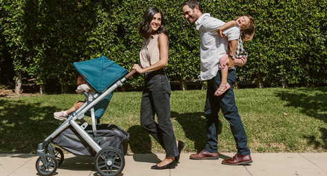 UPPAbaby | Vista V2 | Wózek Głęboko-Spacerowy | Zestaw 2w1 | Bryce (White Marl)