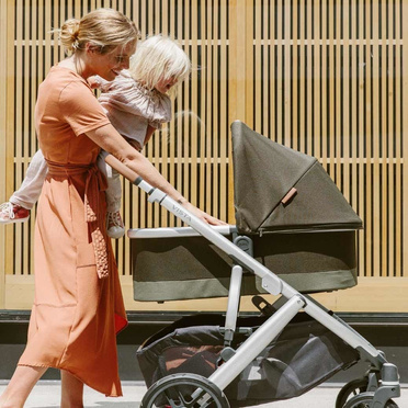 UPPAbaby | Vista V2 | Wózek Głęboko-Spacerowy | Zestaw 2w1 | Bryce (White Marl)