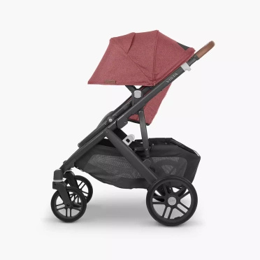 UPPAbaby | Vista V2 | Wózek Głęboko-Spacerowy | Zestaw 2w1 | Carbon Frame | Lucy (rosewood mélange)