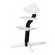 Nomi by Evomove® krzesełko ergonomiczne | White + Blackstained Oak