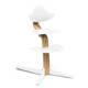 Stokke® Nomi® krzesełko ergonomiczne | Oiled Oak + White