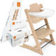 Stokke® Tripp Trapp® zestaw 3w1, krzesełko do karmienia + baby set + tacka | Exclusive Oak Natural (dąb)